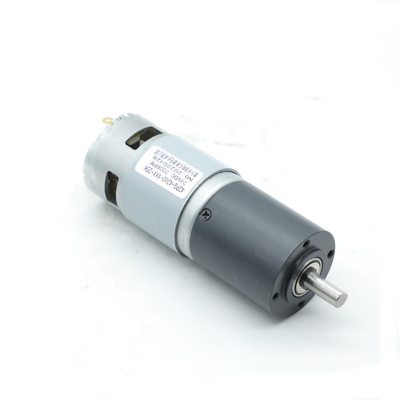 কেনা গিয়ারবক্স 24V DC ব্রাশ গিয়ার মোটর লো নয়েজ NEMA 17 42mm 1:25 200Rpm 0.75A online manufacture