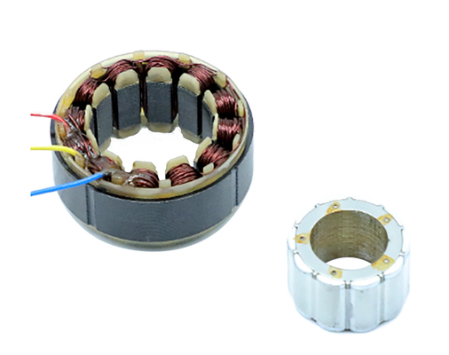 কেনা NEMA 24 ফ্রেমহীন মোটর 1.27NM 300W রোবট বাহুর জন্য উচ্চ নির্ভুলতা সার্ভো মোটর online manufacture