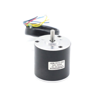 কেনা 3000RPM লাইটওয়েট ব্রাশলেস ডিসি মোটর 4 মেরু 24 ভোল্ট 11 ডাব্লু 0.035nm 42BLY01C 002 online manufacture