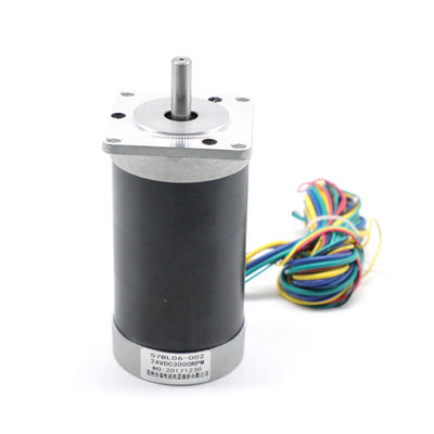 কেনা 24 ভি মিনি ব্রাশহীন মোটর 3000RPM 0.44nm 138W 57BL06 002 উচ্চ দক্ষতা online manufacture