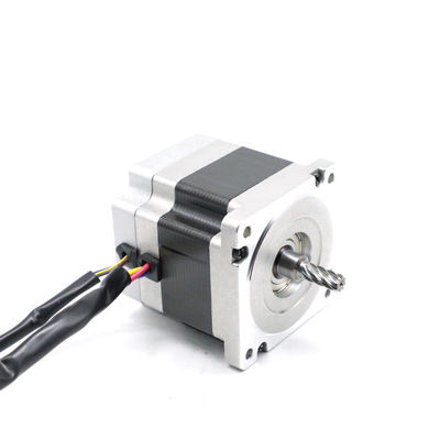 কেনা রিয়ার শ্যাফ্ট সহ 8 মেরু Bldc মোটর 2000RPM 24 ভোল্ট 126W 86BLF03 0.8Nm 86 মিমি online manufacture
